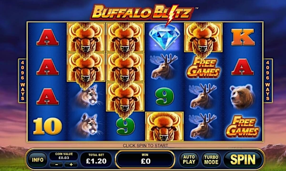 Buffalo Blitz Spielautomat Review