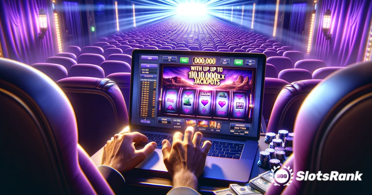 Echtgeld-Online-Spielautomaten mit bis zu 100.000-fachen Jackpots